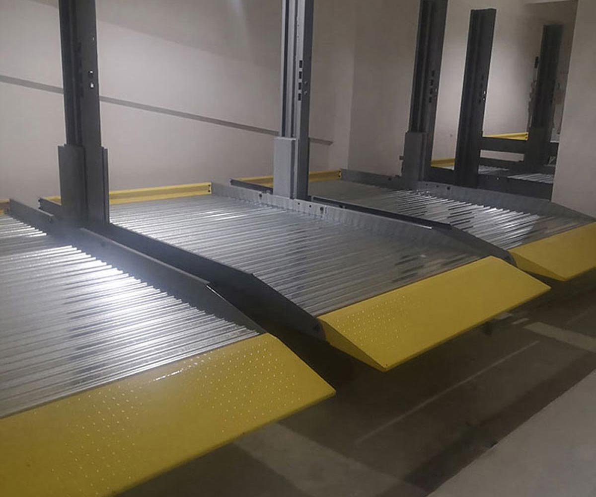 眉山市三层PSH型机械停车位改造