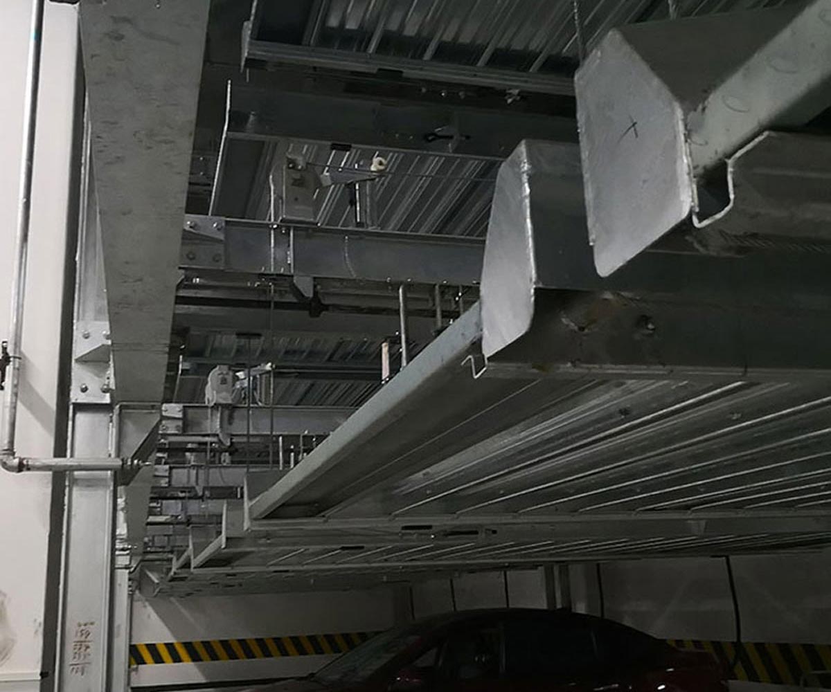 阆中市三层升降机械式停车位回收