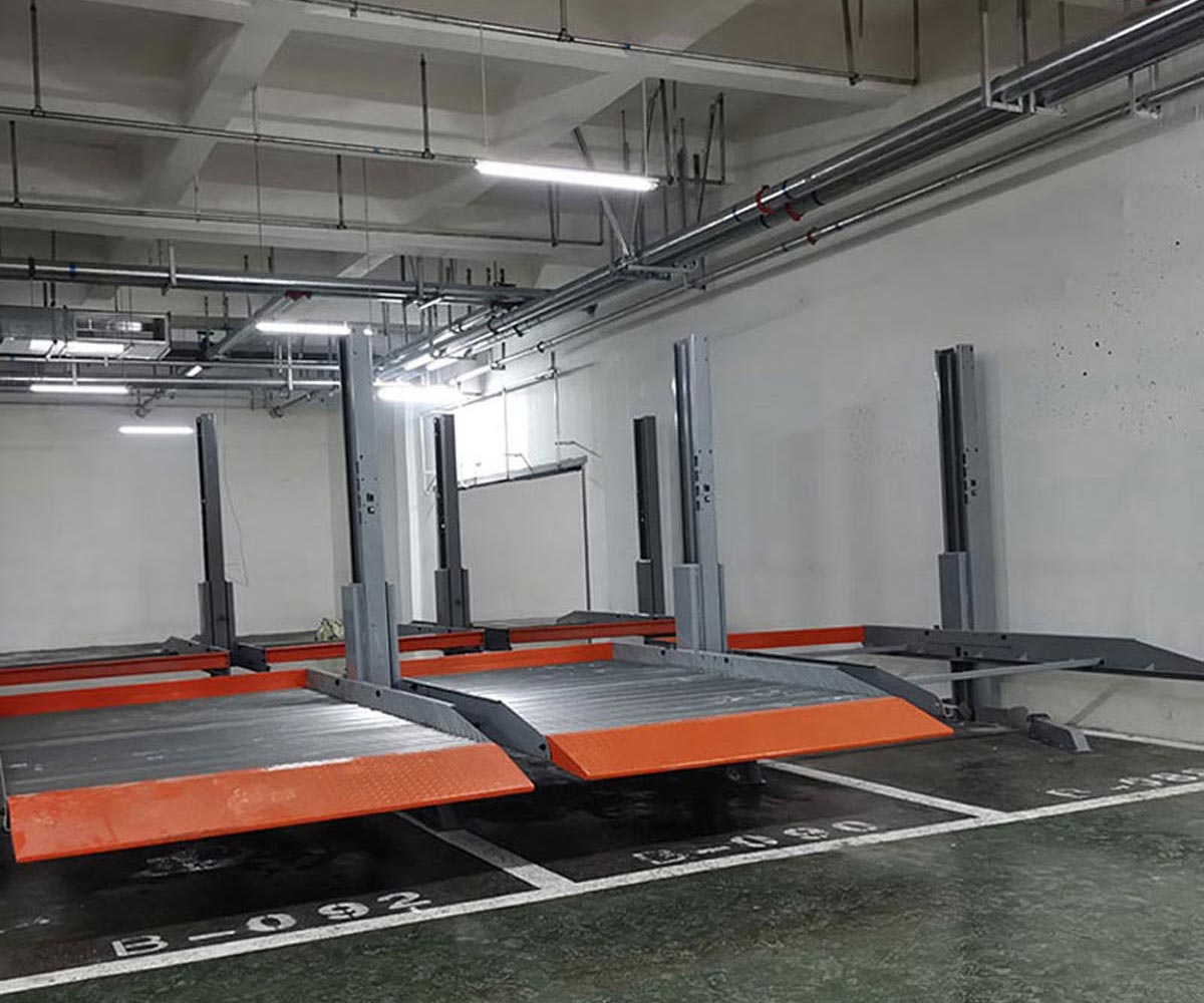 修文县二层简易式机械停车设备回收