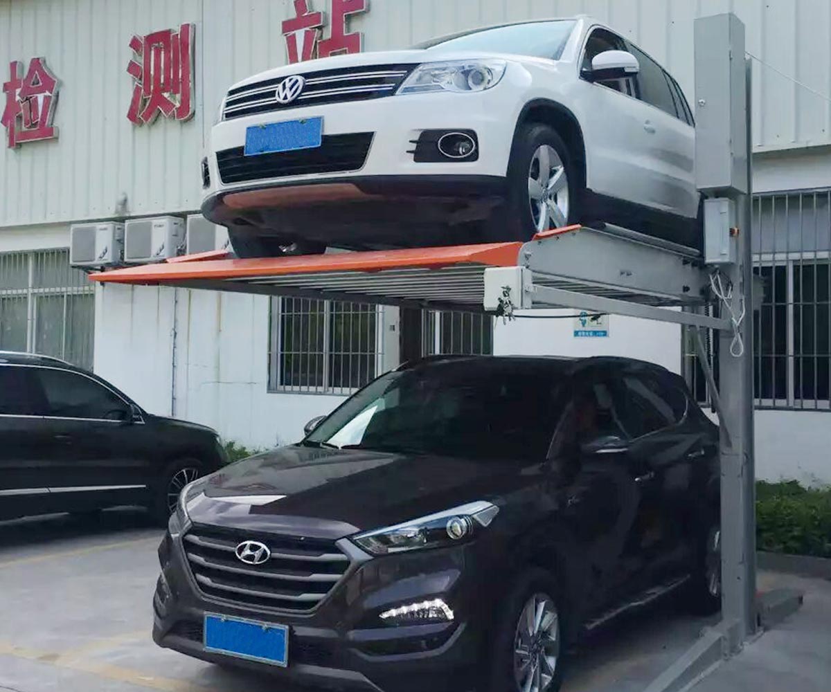 广汉市四柱立体车库停车设备