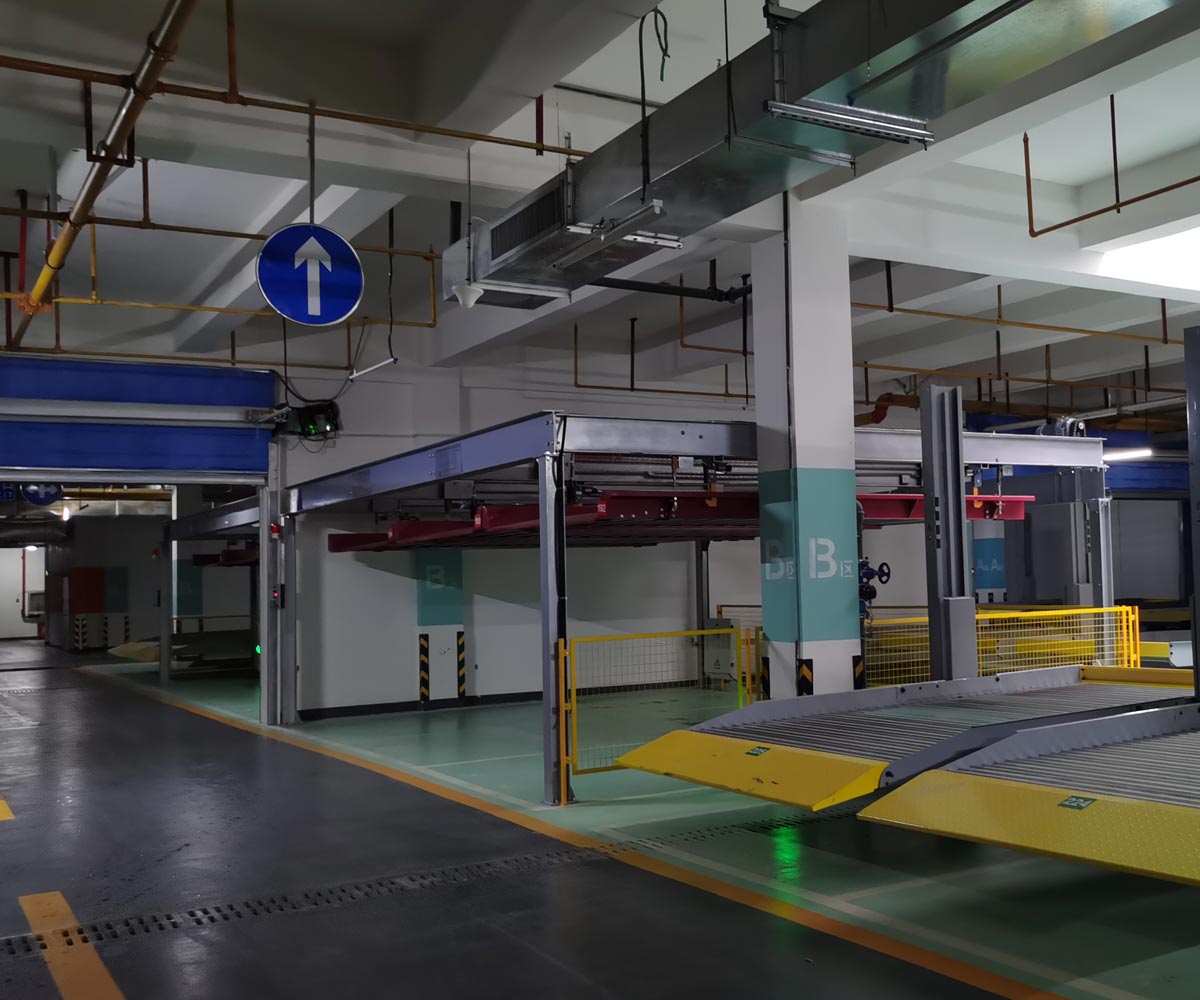 重庆市地下室简易式机械式停车库