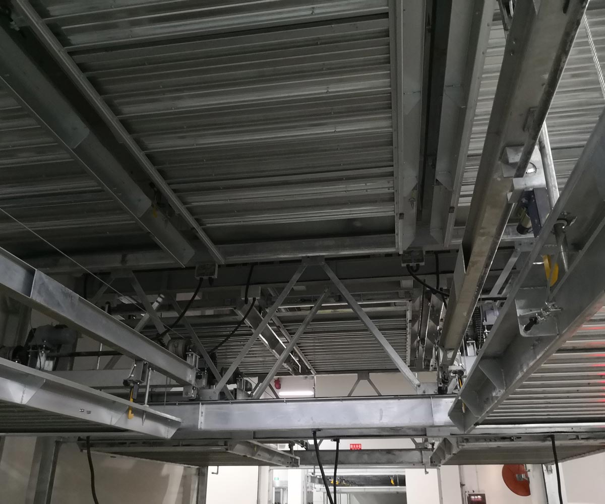 若尔盖县PSH5五层升降横移机械式立体停车库