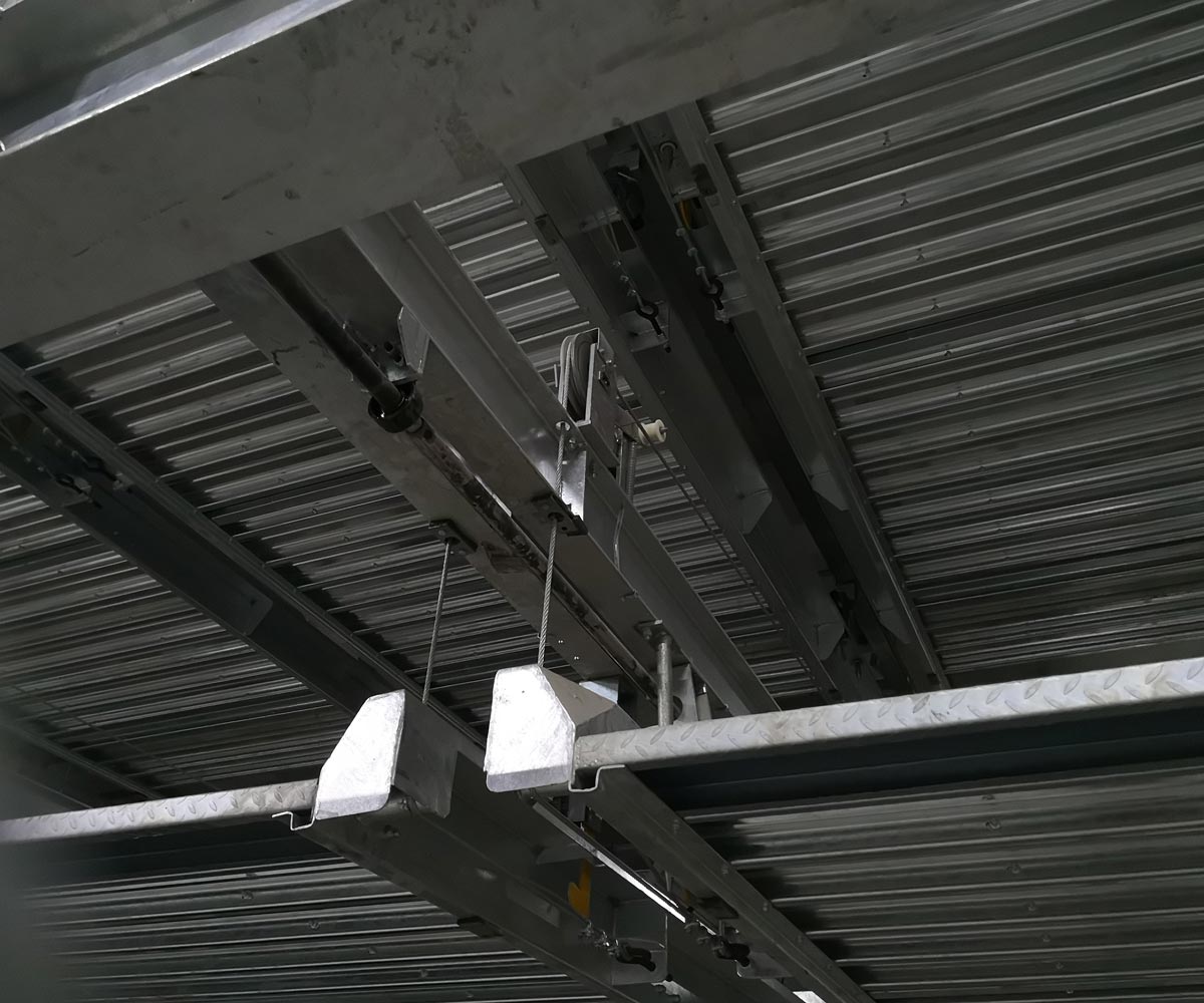 宜城市PSH6六层升降横移机械式立体停车库