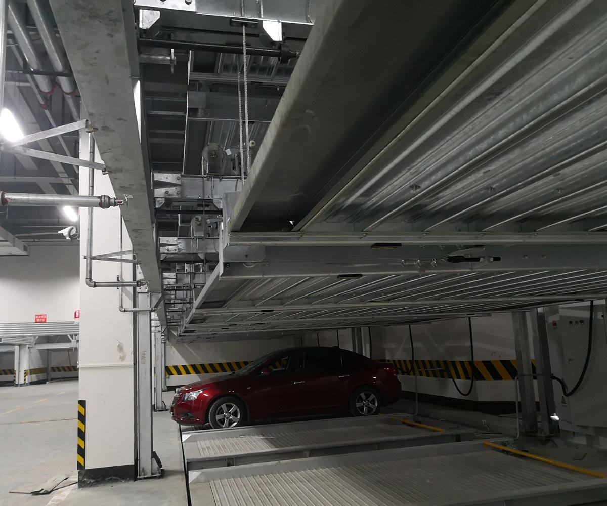 仙桃市二层升降横移式立体停车场