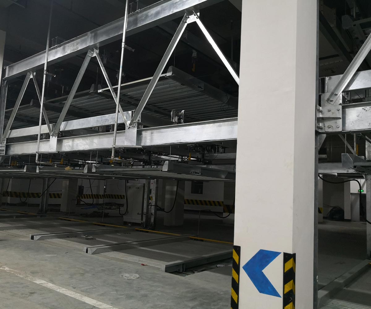 襄城区二层升降横移机械式立体车库